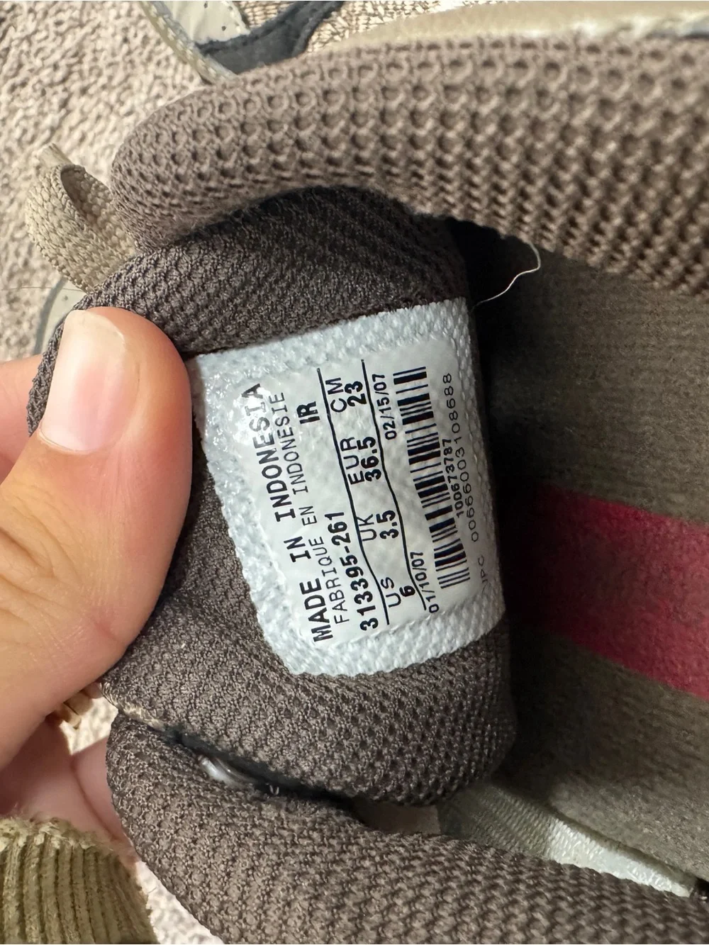 Nike Women's Beige, Brown & Pink Trail sneakers